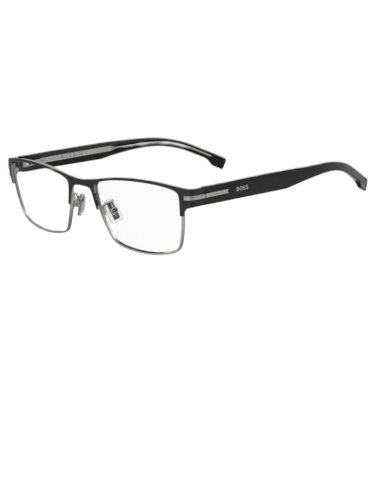 Hugo Boss Boss 1857/G/U Men's Eyeglasses Ti7o7-Mtblk-Rut 56mm